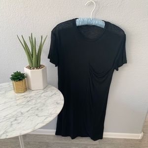 Black Kimberly Ovitz Milton pocket dress